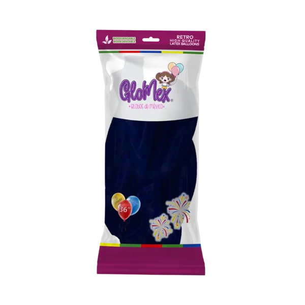 Azul Noche Cristal Retro 36″