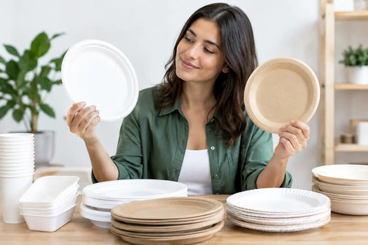 Cómo elegir platos desechables sin fallar