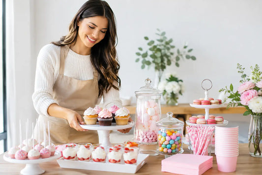 Suministros para mesa de dulces que sí necesitas