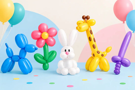 Figuras fáciles con globos 260 para tu fiesta