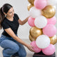 Cómo estabilizar columnas de globos sin caídas