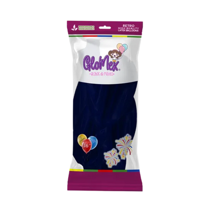 Azul Noche Cristal Retro 36″