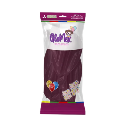 Morado Orquídea Retro 36″